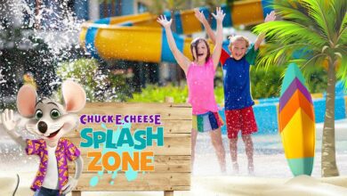 Chuck E. Cheese branded area coming soon within the New California Dreamin' Water Park in Sacramento, CA.