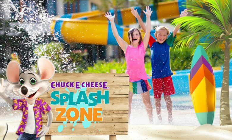 Chuck E. Cheese branded area coming soon within the New California Dreamin' Water Park in Sacramento, CA.