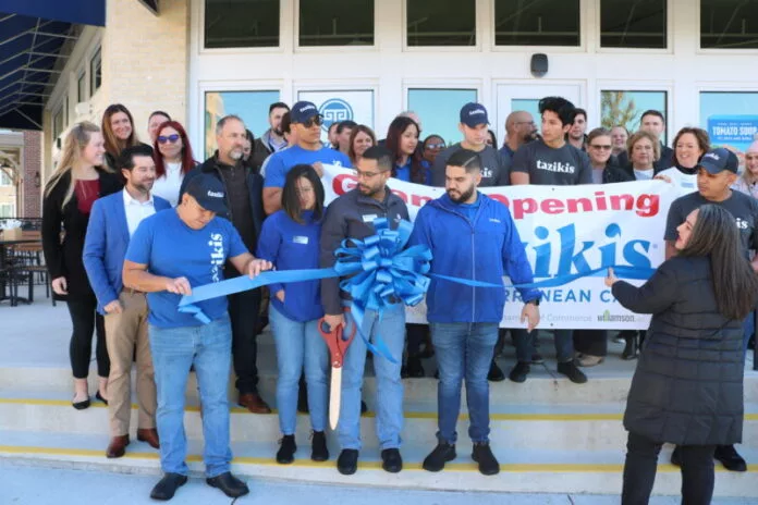 Ribbon Cutting Tazikis Berry Farms in Franklin jpg