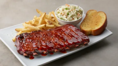 Half-Rack St Louis Platter