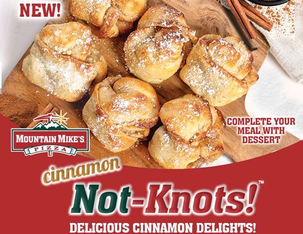 Mountain Mike’s Pizza Launches New Cinnamon Not-Knots!™