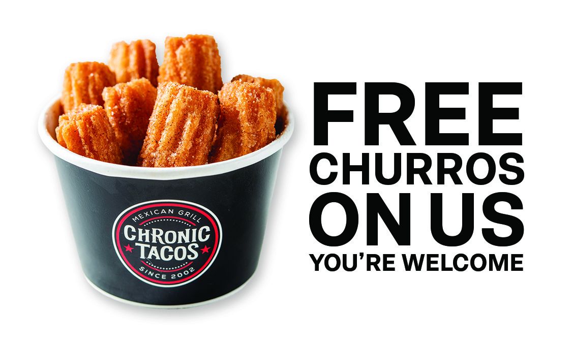 Chronic Tacos Celebrates Halloween With a Free Churro Bites Offer