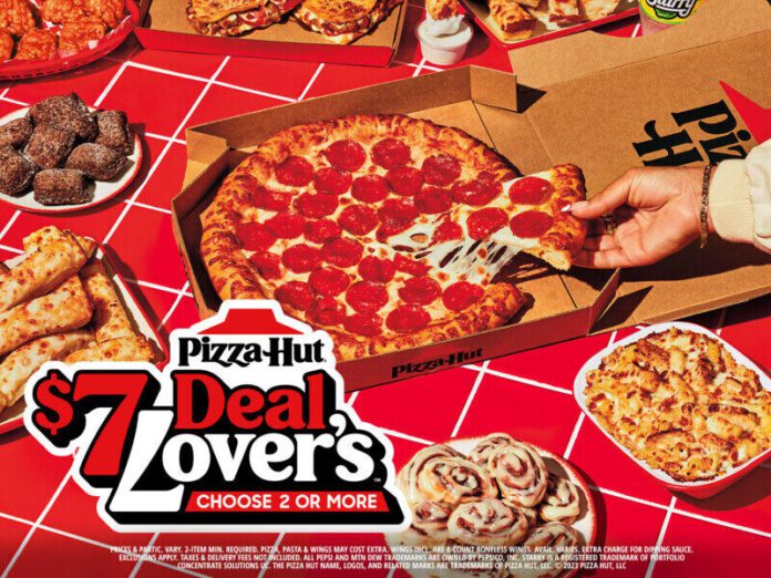 Pizza Hut Announces New 7 Deal Lovers Menu