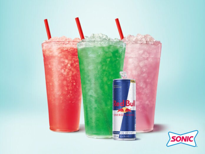 SONIC Drive In Introduces New SONIC Rechargers with Red Bull