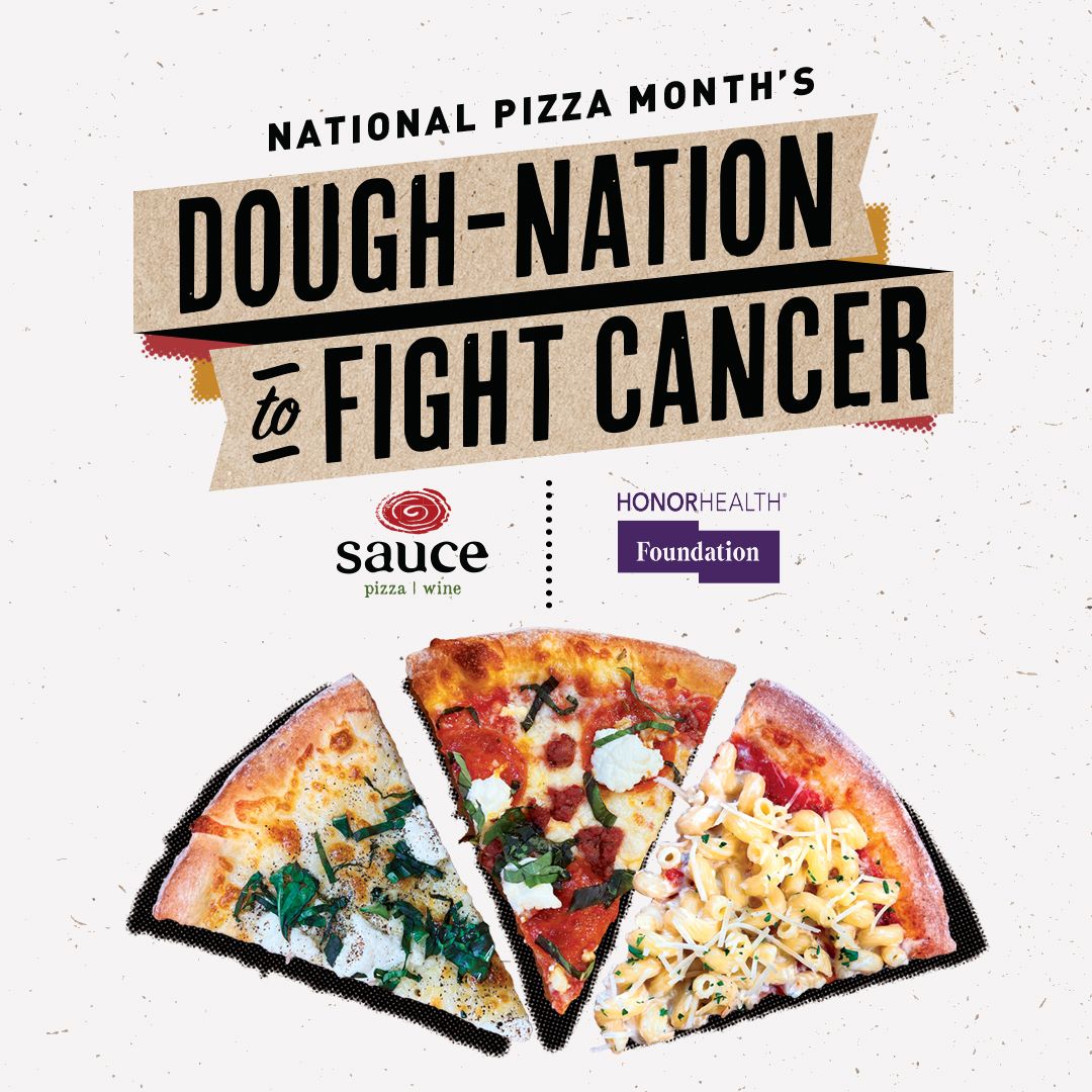 Sauce Pizza Wine Celebrates National Pizza Month With Dough Nation