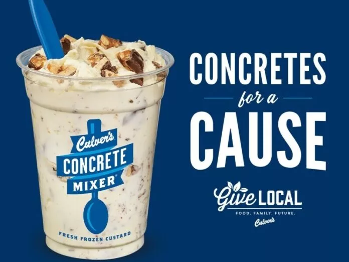 Culvers Fights Food Insecurity With Concrete Mixer Sales jpg