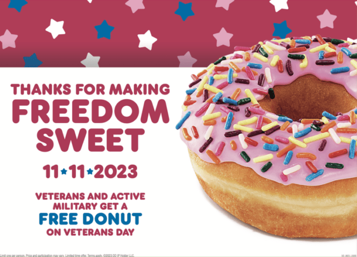 Dunkin Honors Military Members on Veterans Day